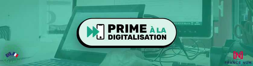 aide prime digitalisation transition numérique vente en ligne pret achat prestation informatique artisan